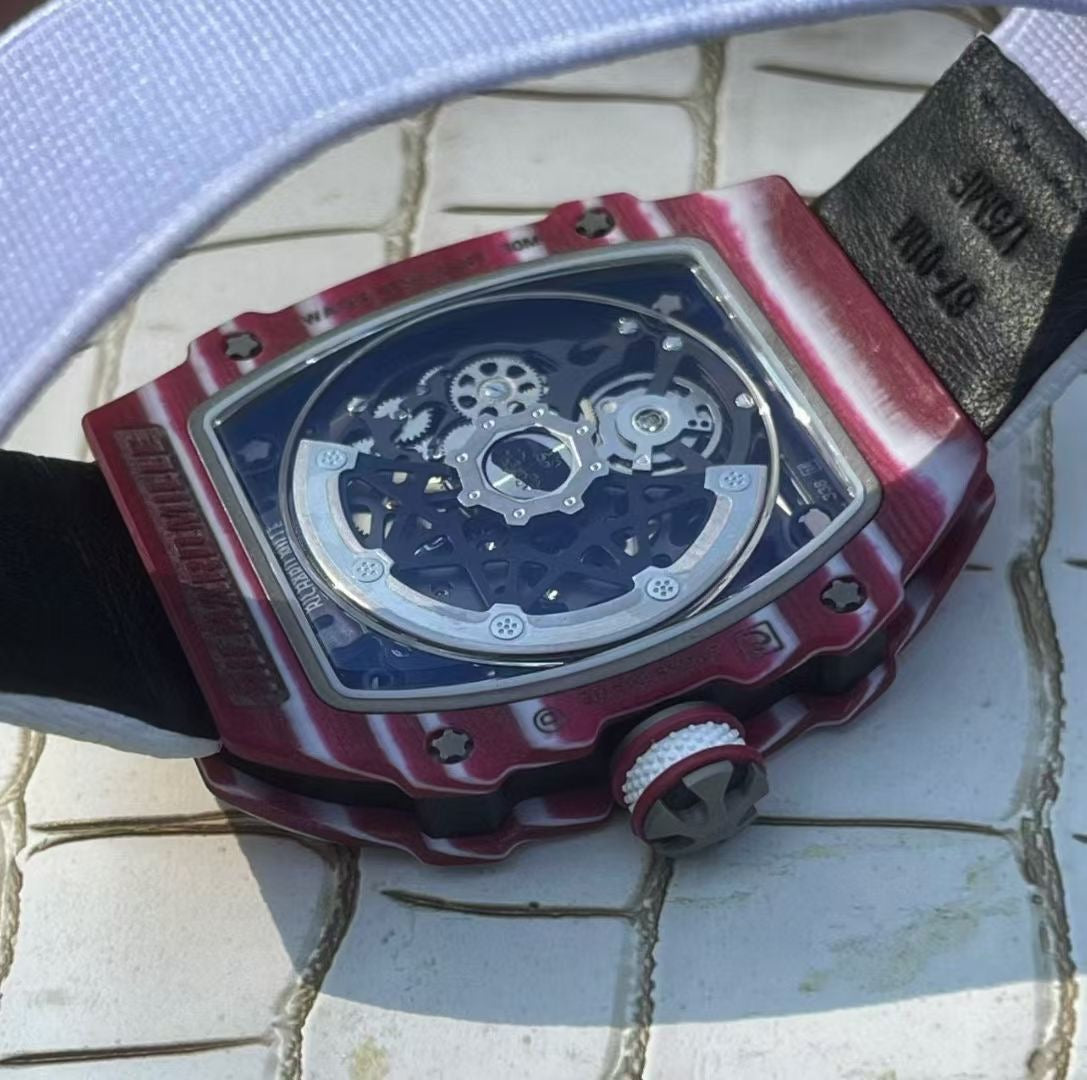 RM 67-02 ‘ MUTAZ BARSHIM EDITION ‘ - Hand Made Carbon TPT- VIP VERSION