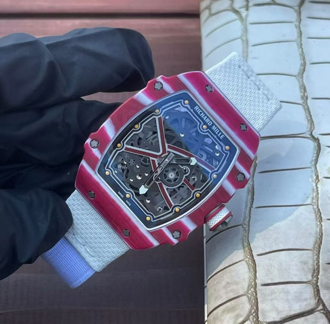 RM 67-02 ‘ MUTAZ BARSHIM EDITION ‘ - Hand Made Carbon TPT- VIP VERSION