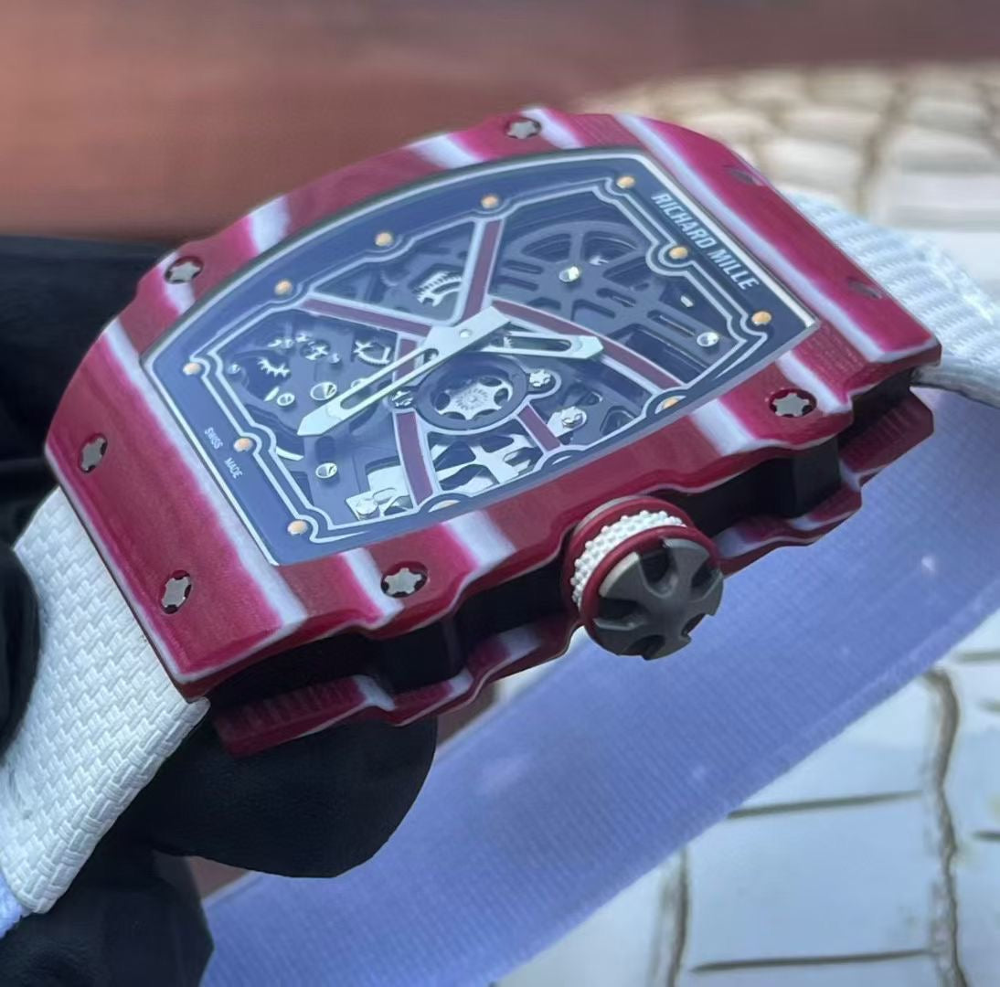 RM 67-02 ‘ MUTAZ BARSHIM EDITION ‘ - Hand Made Carbon TPT- VIP VERSION