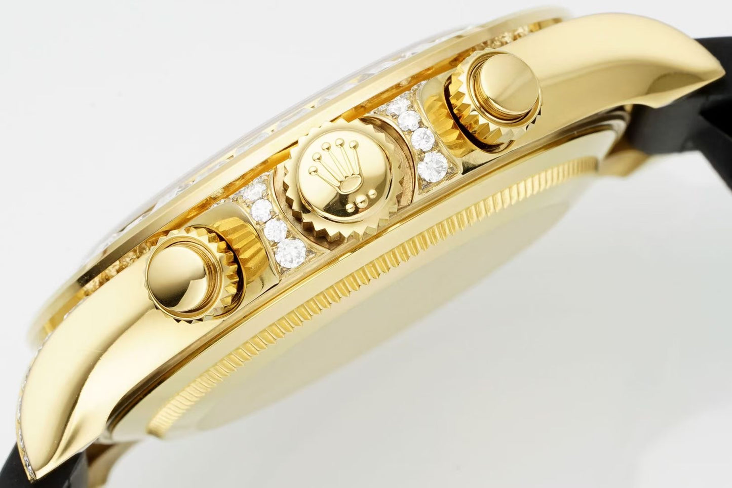 R0LEX “ Turquoise Baguette “ LIMITED EDITION 18K LAB DAIMONDS - Hand Made VIP VERSION