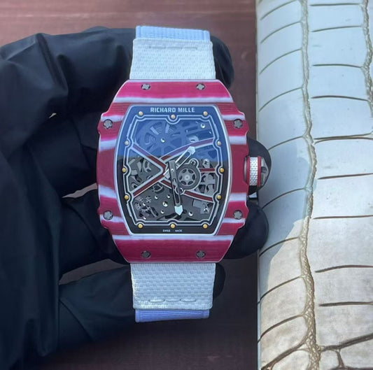 RM 67-02 ‘ MUTAZ BARSHIM EDITION ‘ - Hand Made Carbon TPT- VIP VERSION