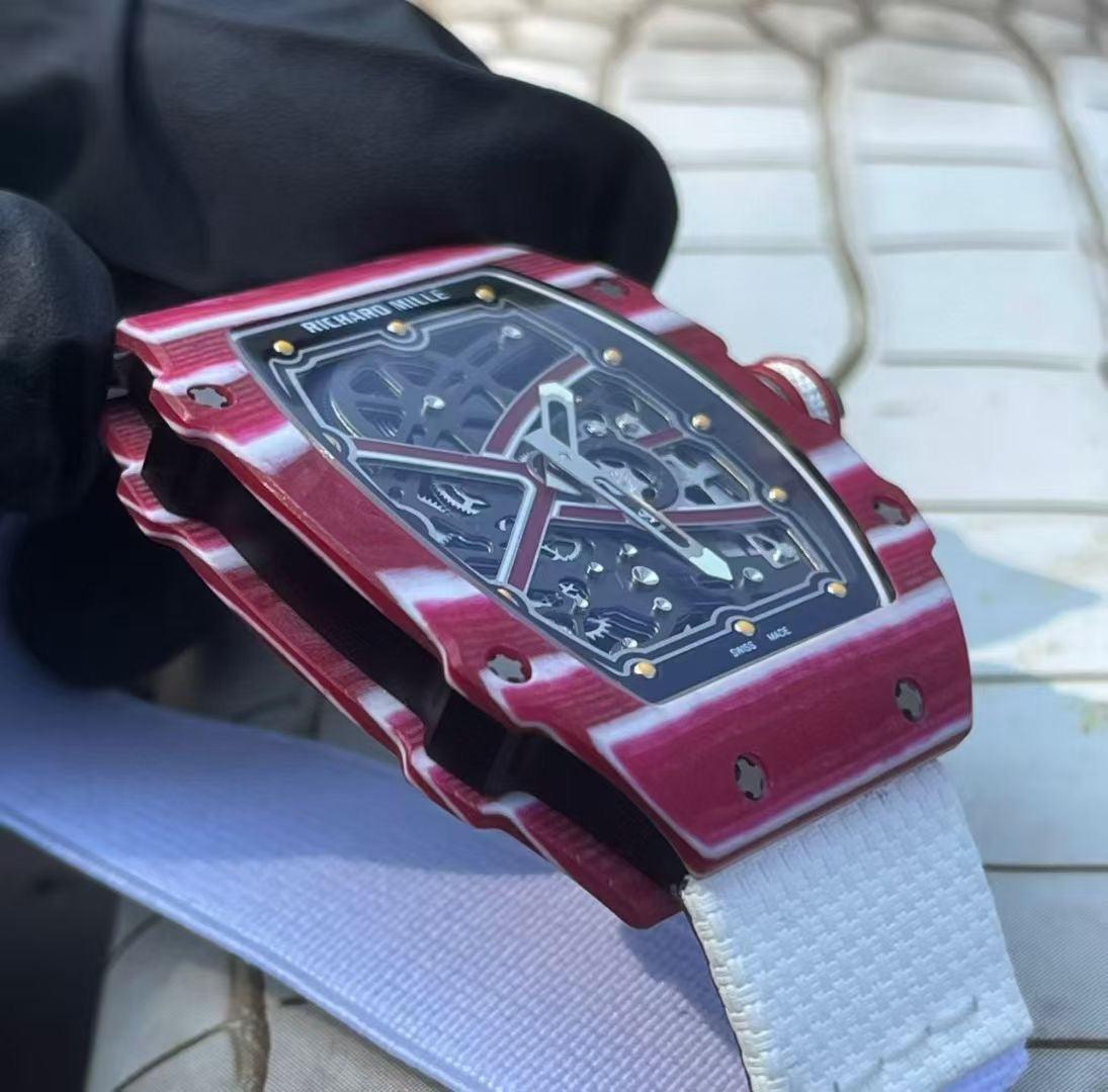 RM 67-02 ‘ MUTAZ BARSHIM EDITION ‘ - Hand Made Carbon TPT- VIP VERSION