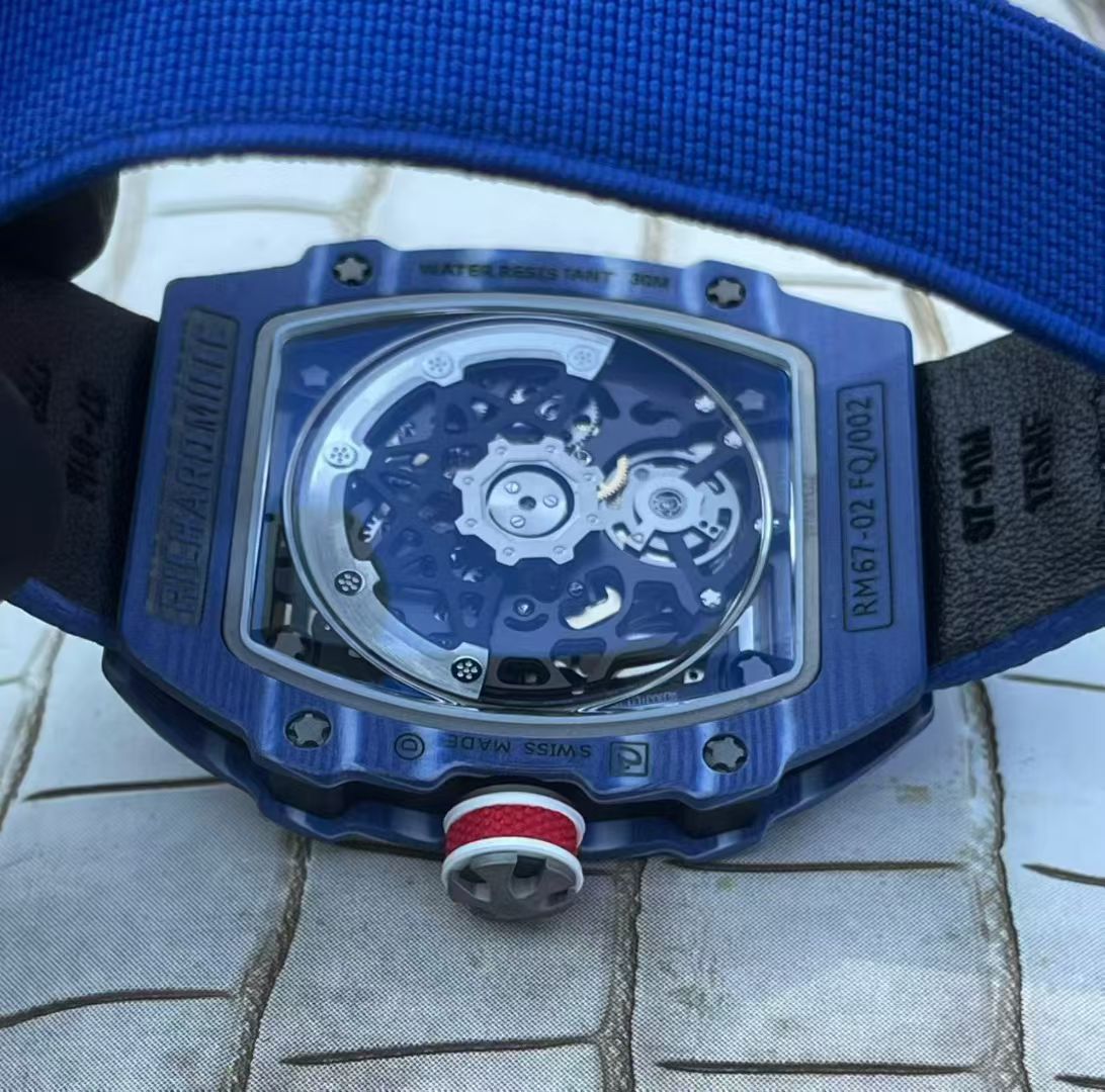 RM 67-02 ‘Sébastien Ogier EDITION ‘ - Hand Made Carbon TPT- VIP VERSION